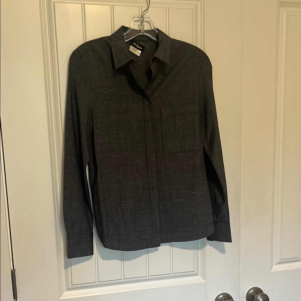 Les Copains Heather Black shirt